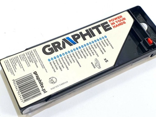 Vrták do dreva 4-10mm 5ks GRAPHITE 57H269