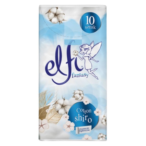 Elfi Fantasy Cotton Shiro vonné hygienické obrúsky 10 x 10 ks