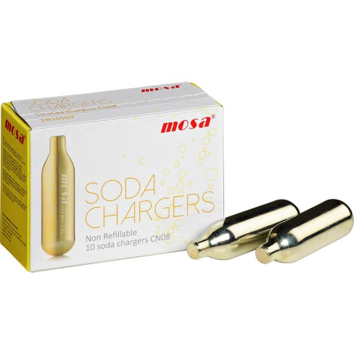 Co2 kazety 10 ks. pre MOSA sódovú vodu