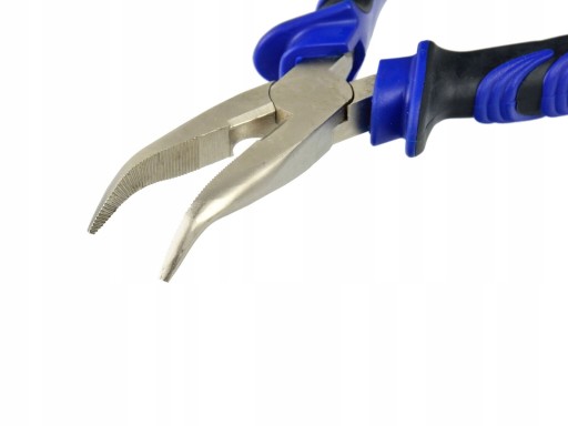 Predĺžené ohnuté kliešte 160mm PREMIUM