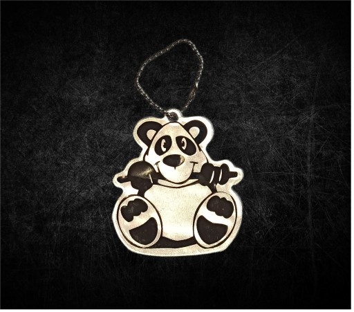 REFLEXNÝ PRÍVESEK GADGET REFLEXNÝ PANDA KĽÚČENKA