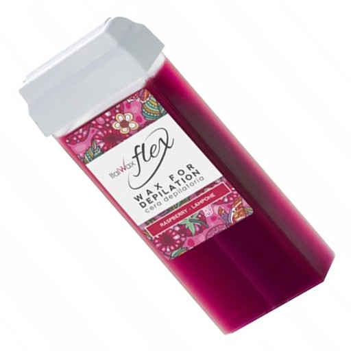 ITALWAX vosková rolka HIGHLY PLASTIC FLEX 100ml RASPBERRY