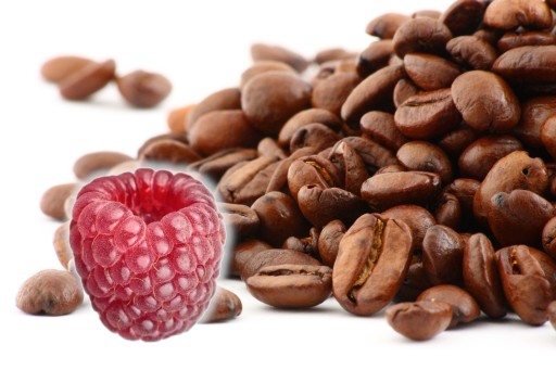 100% káva ROBUSTA s príchuťou KRÁLOVSKEJ MALINY (100g)