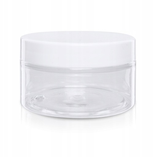 PET plastová krabička 75ml s bielym PP uzáverom