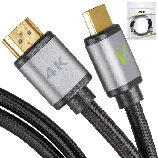 HDMI KÁBEL FULL HD 4K 3D 2.0 PRE TV MONITOR, STB-TO-BOX 1,5M