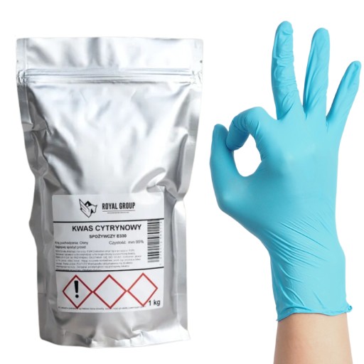 LEMON ACID prášok 1kg FOOD acid, multifunkčný prostriedok