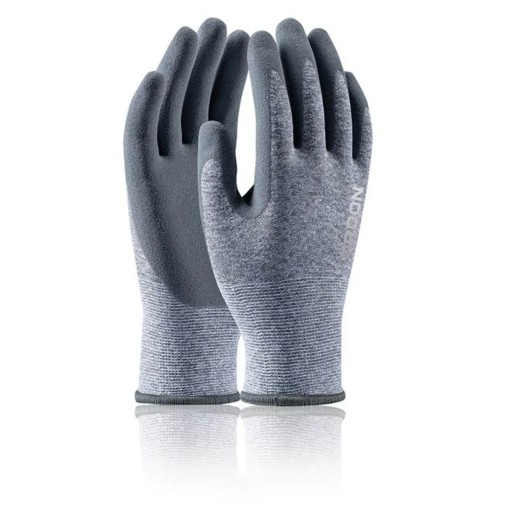 Rukavice NATURE TOUCH, veľkosť 10, sivé