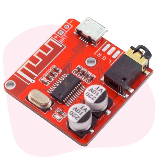 Bluetooth 5.0 audio modul s 3,5 mm jack konektorom XY-BT-MINI MP3 L/R vstup
