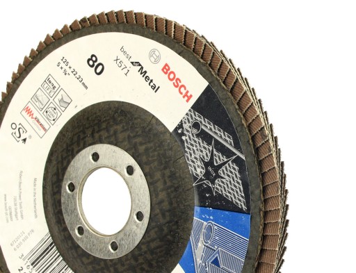 BOSCH KOTOUČ KLAPKA 125mm GR.80 NA KOV