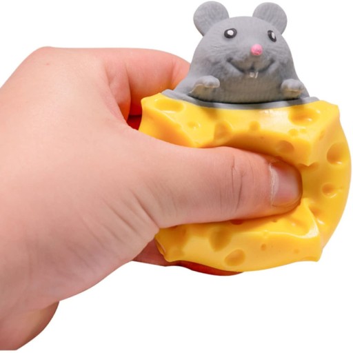 MOCHI SQUISHY SYROVÁ MYŠ GNIOTEK ANTISTRESOVÁ MYŠ
