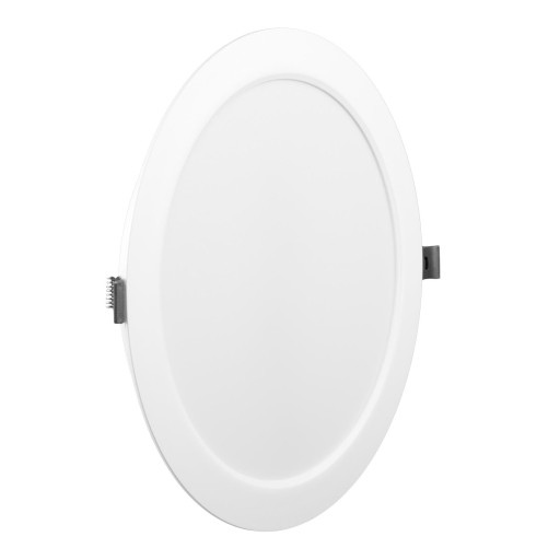 LED svietidlo DONA okrúhle, pod omietku, teplá biela, 20W, stropné LED svietidlo
