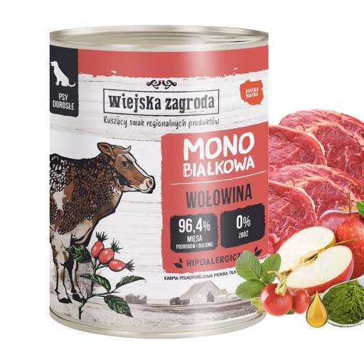 COUNTRY FARM Food MONO PROTEIN Hovädzie mäso 800g