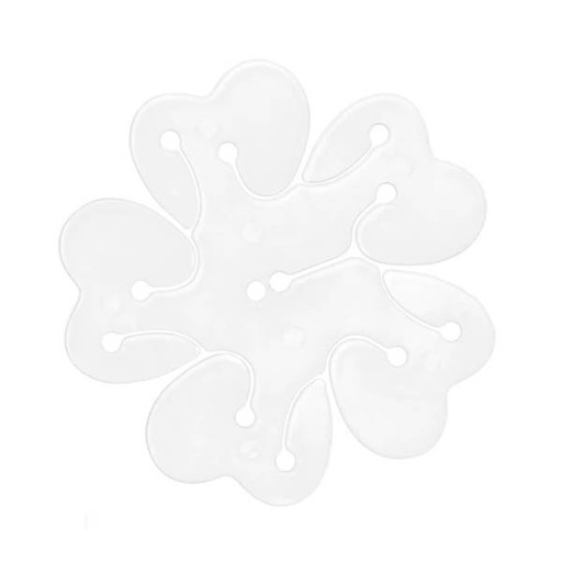 Balónové spony kvetinové spojky kvetinové držiaky dekorácie 8cm 10 kusov