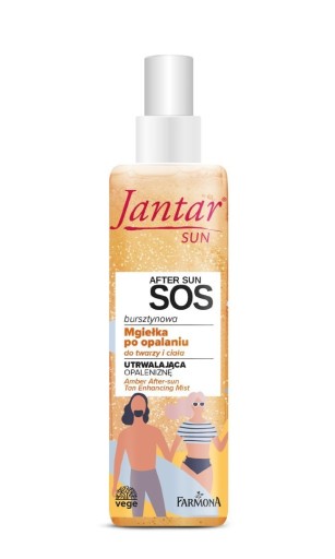 Jantar Sun 200 ml sprej na fixáciu opálenia