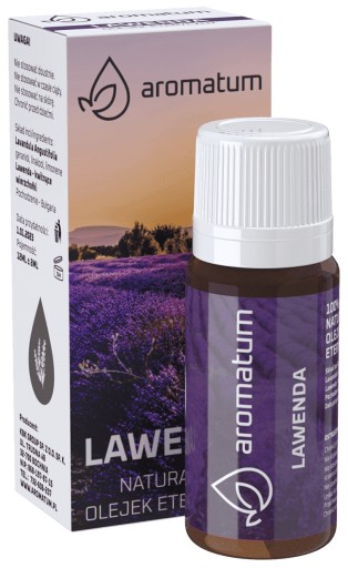 Aromatum ESENCIÁLNY OLEJ 100% prírodná LEVANDUĽA
