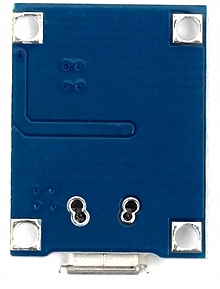 Li-ion 18650 nabíjačka TP4056 micro USB ovládanie nabíjania