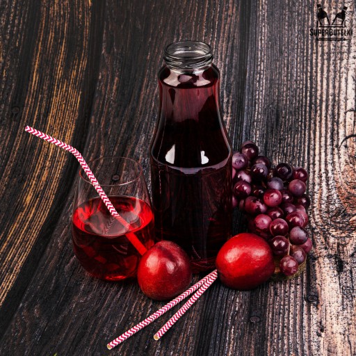 5x FĽAŠE ŠŤAVU 1000ml na ŠŤAVU, VÍNO, VÝROBKY