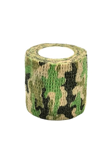 Súdržný obväz 5cmx4,5M CAMO SVETLO ZELENÝ