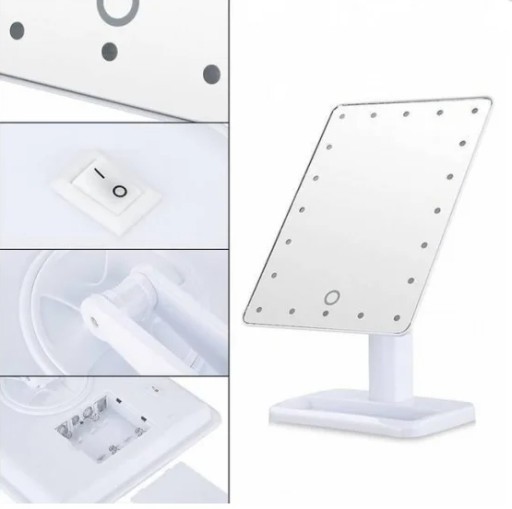 OSVETLENIE LED KOZMETICKÉ ZRKADLO NA MAKEUP