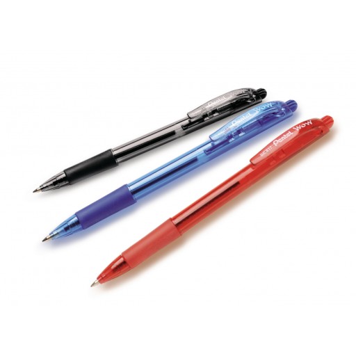 Pentel BK417 automatické guľôčkové pero. čierna 0,7 mm