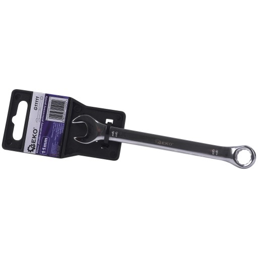 LEŠENÝ ROVNÝ KOMBINOVANÝ KĽÚČ, CHROMOVANÝ CRV 11mm