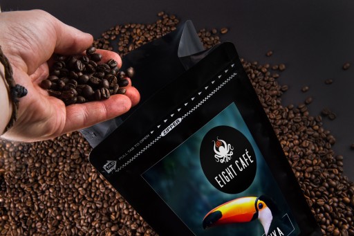 Kávové zrná čerstvo pražená Arabica Costa Rica 50G