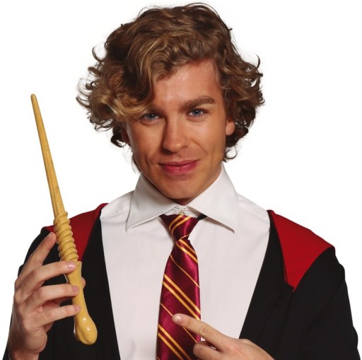 Béžový narodeninový čarodejnícky prútik HARRY kúzelníka