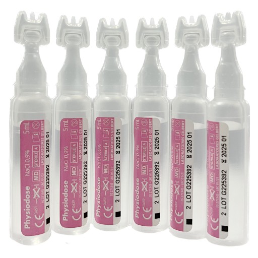 FYZIOLOGICKÁ SOĽ NaCl 0,9% pre dojčatá 6x5ml