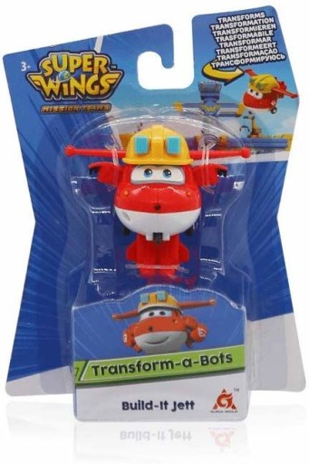 SUPER KRÍDLA TRANSFORMUJÚCE LIETADLO ROBOT JETT JETT