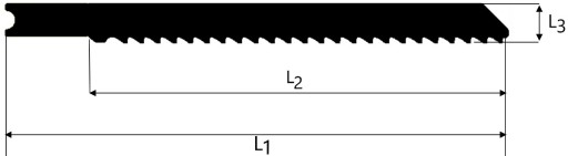 Univerzálny kotúč do priamočiarej píly Ultra U8618-2