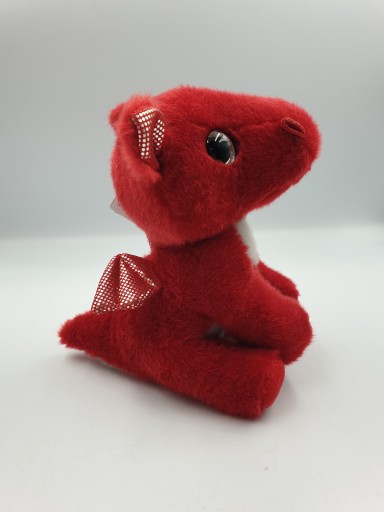 Plyšový maskot AURORA Dragon RED