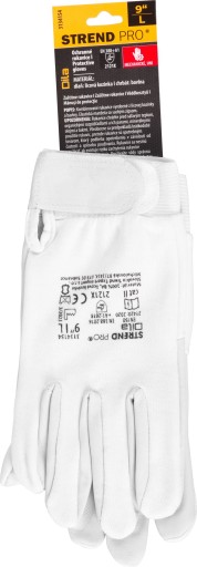 OCHRANNÉ PRACOVNÉ RUKAVICE KOZIA KOŽA KOŽA VELKOST 9/L