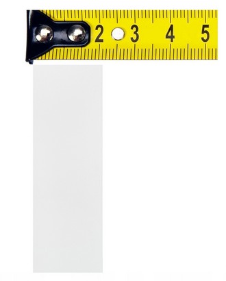 Biela papierová dyha s lepidlom 21mm 2m