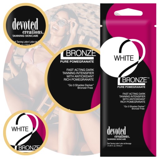 Devoted Creations White 2 Bronze Pure Pomegranate 15 ml