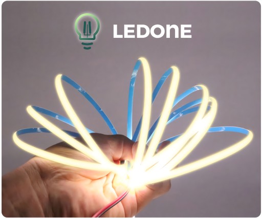 COB LED pás 480 diód na meter 12V Neon Warm 1 meter - LED linka