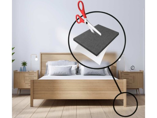 Plstené podložky na nábytok, stoličky, kreslá, Floor Protection, 133 ks