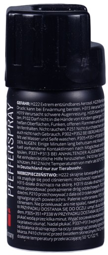 Pepřový sprej na obranu plynov paralyzujúci prúd plynu ACHTUNG EXTREM 40 ml