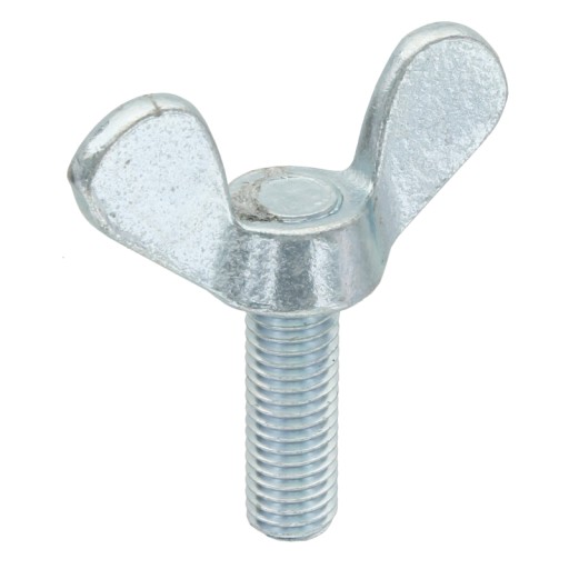 Pozinkovaná krídlová skrutka M10x30 mm DIN 316