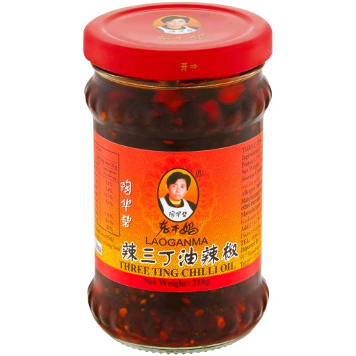 Chilli chrumkavé v oleji 210g LAO GAN MA