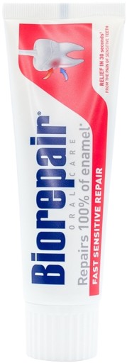 BIOREPAIR CITLIVÉ ZUBNÉ PASTA OBNOVA SKLOVINY 75ml