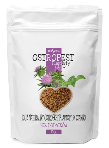 Osemená ostropestreca mariánskeho 1kg z Poľska / BIOSWENA