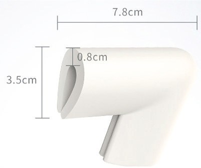 Penová rohová sedačka, biely profil, 4 kusy