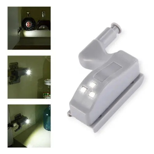 LAMPA do šatníkových SKRINÍK s pántmi, LED dvierkami