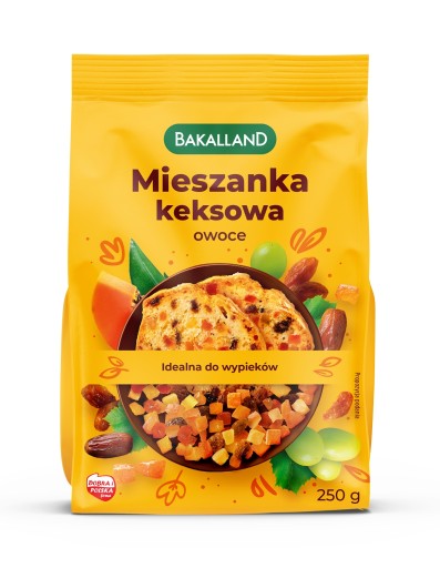 Bakalland koláčová zmes zo sušeného ovocia 250g na ovocný koláč, pečivo, koláče