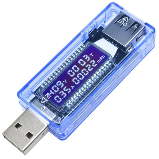 METER VOLTMETER USB AMPÉRMETER TESTER NAPÄŤOVÉHO PRÚDU