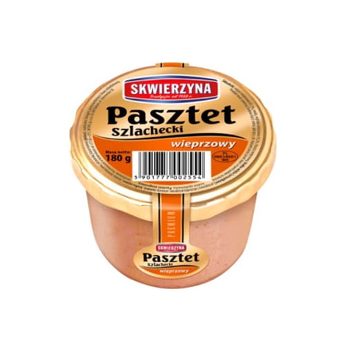 Skwierzyna prémiová bravčová paštéta 18