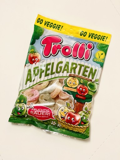 Trolli Apfelgarten Sauer Jelly fazuľa 175g