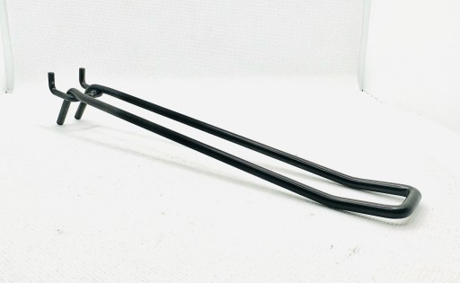 ZÁVĚSNÝ HÁK POLIČNÝ HÁK ČIERNA 230MM 4,2MM