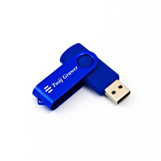 Pendrive TWISTER 32 GB s vyrytým logom Ako darček