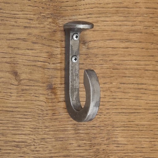Vešiak na nábytok Hák 80mm RETRO STEEL RAIL